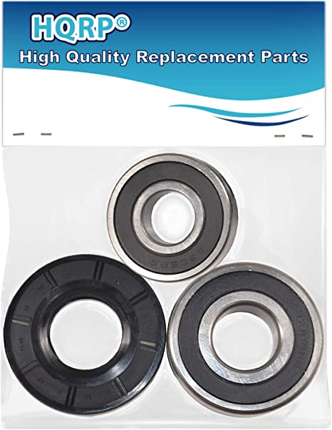 HQRP Bearing and Seal Kit works with Frigidaire FTF530ES1 FTF530FS0 FTF530FS1 FTF530FS2 FTF530FS3 FTF530FS4 Front Load Washing Machine Washer Tub