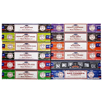 Satya 12 Pack Assorted Pack 15 Gram x 12 Packs 1ST