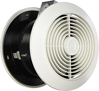 Broan-NuTone 512 Room Ventilation Plastic White Round Exhaust Fan, 4 Sones, 90 CFM, 6 inches