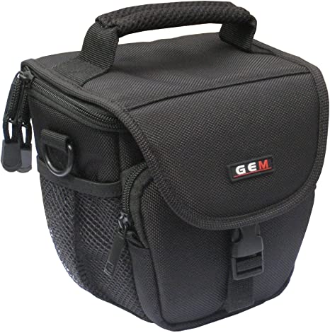 Gem Compact Easy Access Camera Case for Panasonic Lumix DC-FZ80, DC-FZ82 - Weather Cover Included