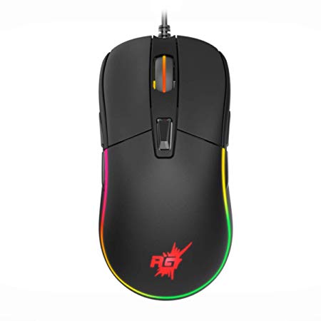 Redgear Z-2 Gaming Mouse with PMW 3360 Sensor, 4 Side Buttons, RGB and dpi Upto 12000