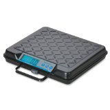 Salter-Brecknell GP250 Electronic General Purpose Portable Bench Scale with LCD Display 10-1516 Length x 12-12 Width x 2-316 Height 250lbs Capacity