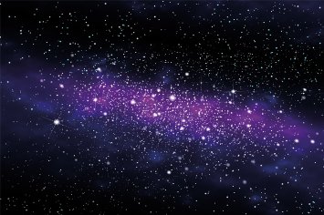 Galaxy Photo Wallpaper - Space Mural - Starry Sky - XXL Wall Decoration Nursery 1323 Inch x 937 Inch