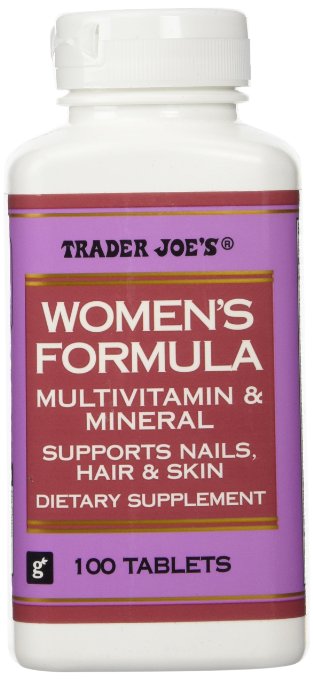 Trader Joes Womens Formula Multivitamin and Mineral 100tablets