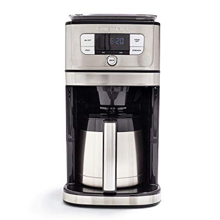 Cuisinart DGB-850 Fully Automatic Burr Grind & Brew Thermal coffeemaker, 10 Cup, Black