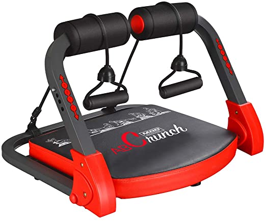TOGEDI Core Trainers Ab Crunch Home Abdominal Cardio Machine Body Fitness Pectoral Muscle Biceps Building Workout Exerciser Equipment with Resistance Bands Exercise Guide Sport Towel for Gym Office