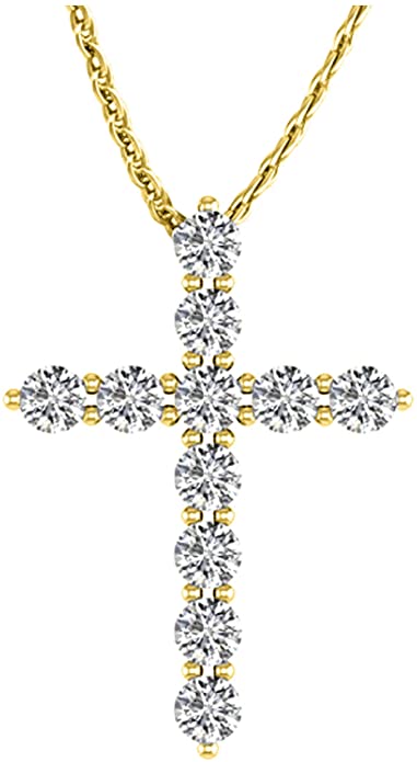 1/2 Carat 14K Gold Cross Value Collection