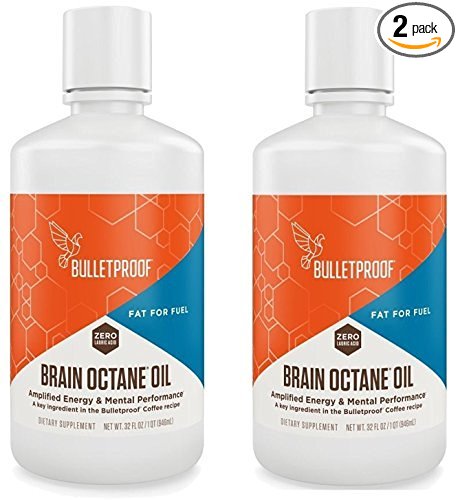 Bulletproof Brain Octane Oil 32oz (Pack of 2)