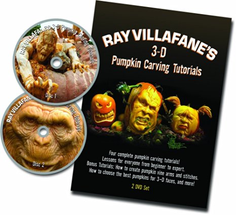 Ray Villafane's 3-D Pumpkin Carving Tutorials DVD
