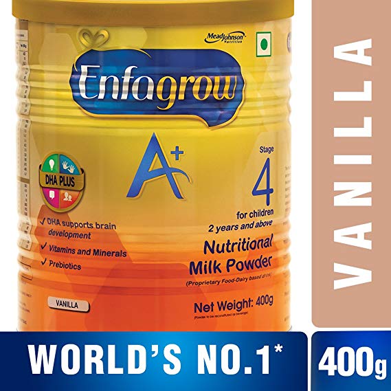 Enfagrow A  Nutritional Milk Powder (2 years and above): 400 g (Vanilla)