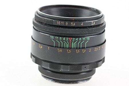 Zenit Helios Lens 44-2, 58 mm, 1:2, M42