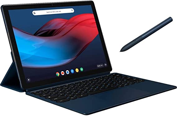 Google Pixel Slate 12.3" Touchscreen LCD Tablet w/ Keyboard and Pen | Intel 8th Generation Core M3 | 8GB Memory | 64GB SSD | Fingerprint Reader | Chrome OS | Midnight Blue