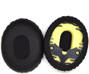 VEKEFF Replacement Ear Cushions Pad for Bose On-Ear OE, OE1, QuietComfort QC3 Audio Headphones