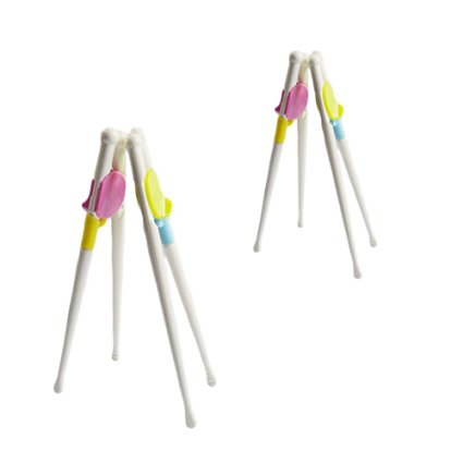 Miraclekoo Training Chopsticks for Children,4 Pair