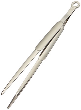 Rösle Stainless Steel 12.2-inch Fine Tongs