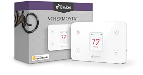 iDevices Thermostat - Wi-Fi Enabled Thermostat Works with Apple HomeKit and Amazon Alexa