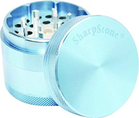 Sharpstone® 2.2" Solid Top 4 Piece Grinder (Blue)