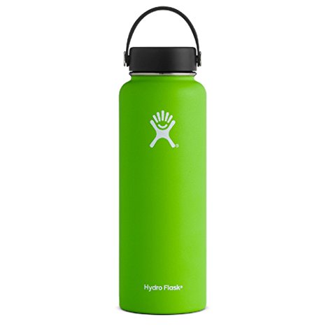 Hydro Flask Vacuum Insulated Stainless Steel Water Bottle, Wide Mouth w/Flex Cap