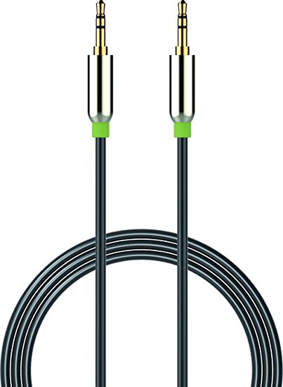 Devia 3.5mm Premium Auxiliary Audio Cable(3ft/1m) AUX Cable for All 3.5mm-Enabled Devices, Apple,Samsung, Home / Car Stereos and More