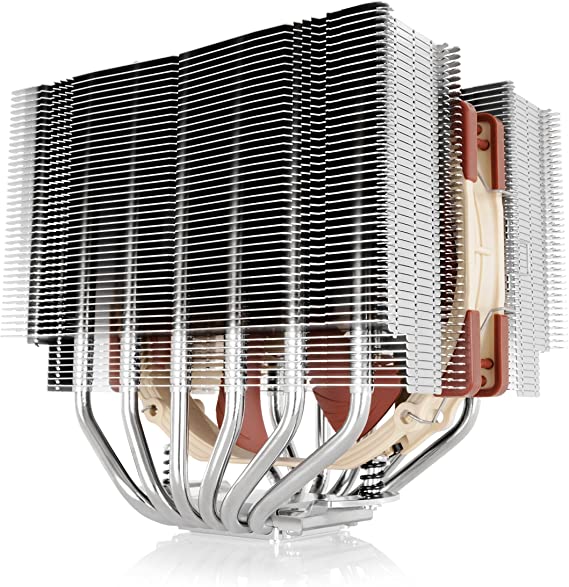 Noctua NH-D15S, Premium Dual-Tower CPU Cooler with NF-A15 PWM 140mm Fan (Brown)