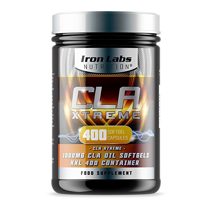 CLA Xtreme XXL - 1000mg x 400 Softgels | Ultimate CLA Supplement | Conjugated Linoleic Acid | No.1 CLA Sports Supplement