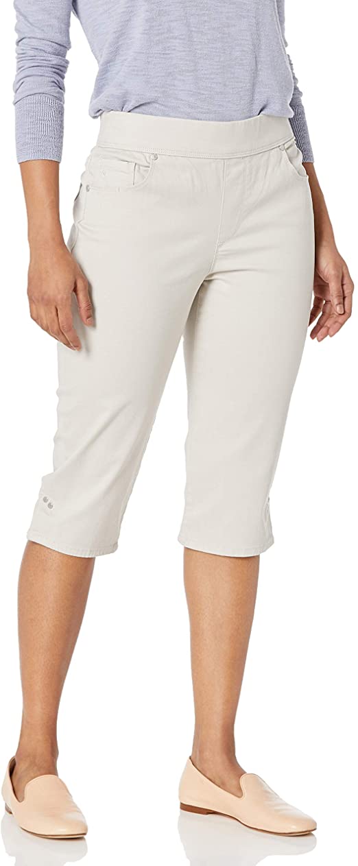 Gloria Vanderbilt Women's Petite Avery Pull on Skimmer Short