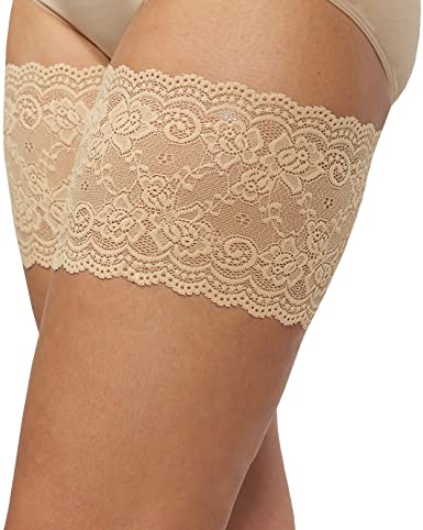 Bandelettes Original Patented Elastic Anti-Chafing Thigh Bands - Prevent Thigh Chafing