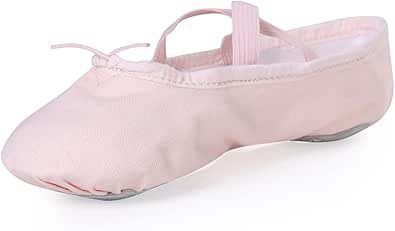 Stelle Ballet Shoes for Girls Women Canvas Ballet Slippers Dance Ballerina Shoes for Toddler/Little Kid/Big Kid/Women