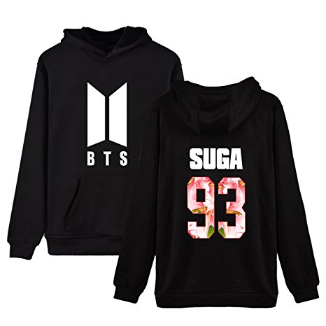 KPOP BTS New Logo Hoodie Bangtan Boys Unisex Sweatershirt JIN SUGA JIMIN V