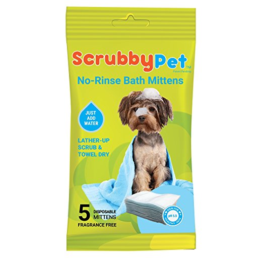 No Rinse Pet Wipes- Great for Pet Bathing, Pet Grooming, and Pet Washing!- Simple to Use -Just Lather, Wipe, Dry! Excellent for Sensitive Skin- The Ideal Pet Wipes For Bathing Your Pet Dog and Cat.