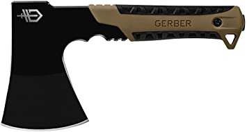 Gerber Pack Hatchet Camping Axe - Coyote Brown Handle/Black Blade [31-003484]