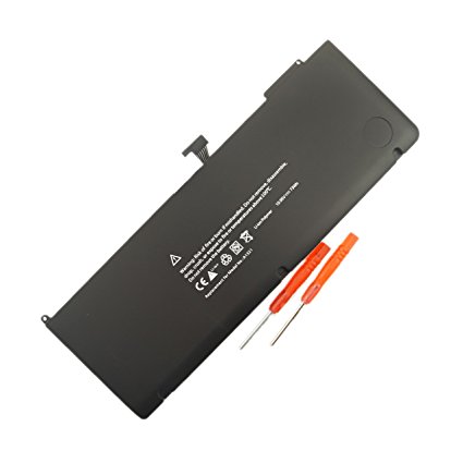Elecbrain® 10.95V 73Wh Battery for Apple A1321 A1286 MC118 MB985 MB986 MC371 MC372 MC373 MacBook Pro 15 Inch(only for 2009 2010 Version)   Two Free Screwdrivers