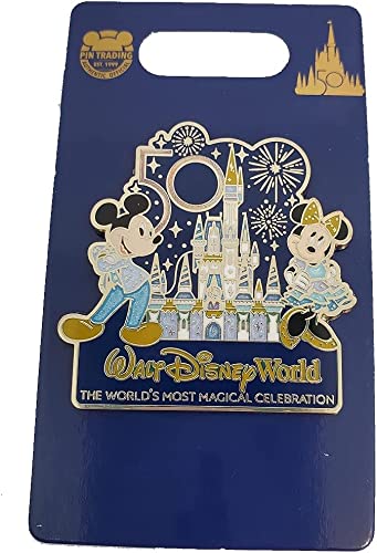 Parks Disney 50th Anniversary Mickey and Minnie Pin