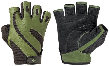 Harbinger 143 Pro Lifting Gloves - Hunter Green