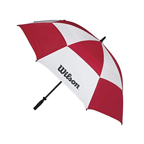 Wilson Golf Double Canopy Umbrella, 62-Inch