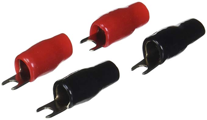 SCOSCHE X2BS4-4 4 gauge Spade Terminals 4 pack