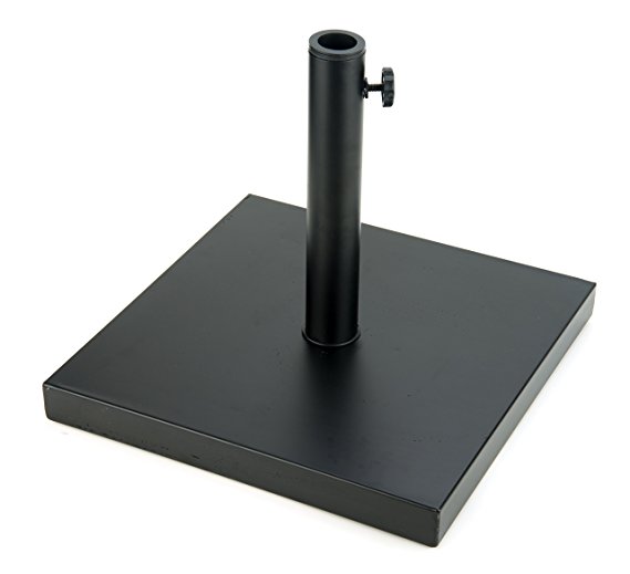 15" Square 26lb. Cement Umbrella Base by Trademark Innovations