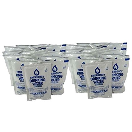 Datrex Emergency Water Packet - 3 Day/72 Hour Supply (24 Packs)