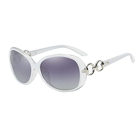 VeBrellen Luxury Women Polarized Sunglasses Retro Eyewear Oversized Goggles Eyeglasses
