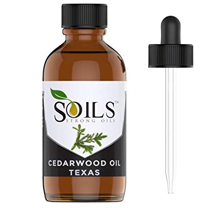 Strong Oils 100% Pure Cedarwood Essential Oil Therapeutic Grade (Texas, 4 oz)