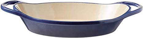 Lodge EC2C32 Oval casserole, 2 Quart, Blue