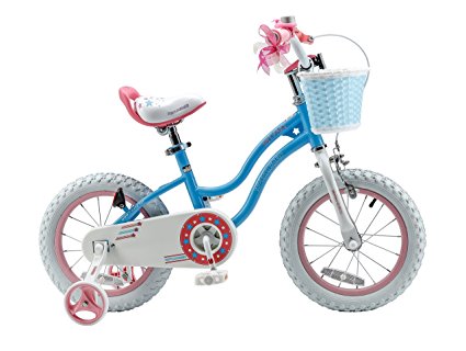 Royalbaby Stargirl Girl's Bike, 12-14-16-18 inch wheels, Blue or Pink