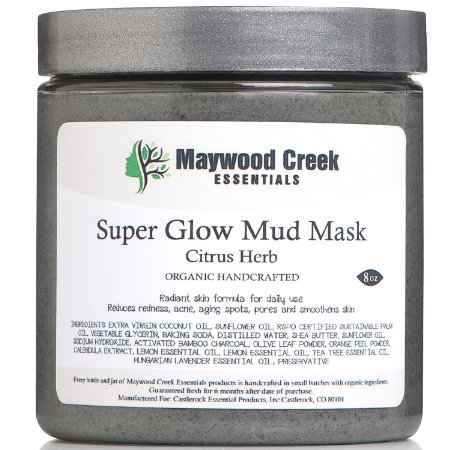 Facial Mud Mask ORGANIC - Includes Ebook - 88 OZ Smooths Skin and Reduces Pores - Improves Acne Aging Spots Redness Blemishes Pimples Blackheads - Reduces Fine Lines and Wrinkles