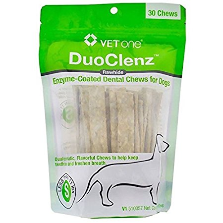 VetOne DuoClenz EnzymeCoated Dental Chews Small (30 count)