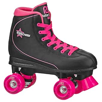 Roller Derby Roller Star 600 Women's Roller Skates - Black/Pink - Size 08