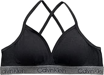 Calvin Klein Women`s Lined V Neck Racerback Bralette