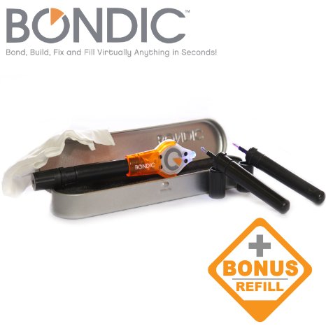 Bondic Pro Kit The Better Then Glue Bond Build Fix and Fill Almost Anything in Seconds Your Hard Fix For Sticky Situations Bondic Pro Kit Size Bondic Pro Kit Model