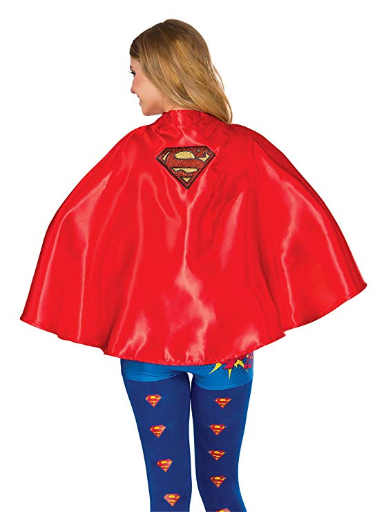Rubie's Costume Co Women's DC Superheroes Cape, Supergirl