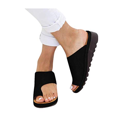 Dressin Women's Sandals 2019 New Women Comfy Platform Sandal Shoes Summer Beach Travel Shoes Fashion Sandal Ladies Shoes