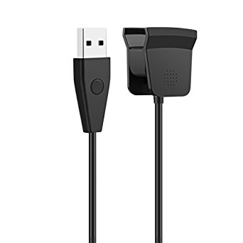 Fitbit Alta Charger&FF0C;Hagibis Black Replacement Usb Charger Cable For Smart Watch Fitbit alta Band, Carry the Restart Button ...